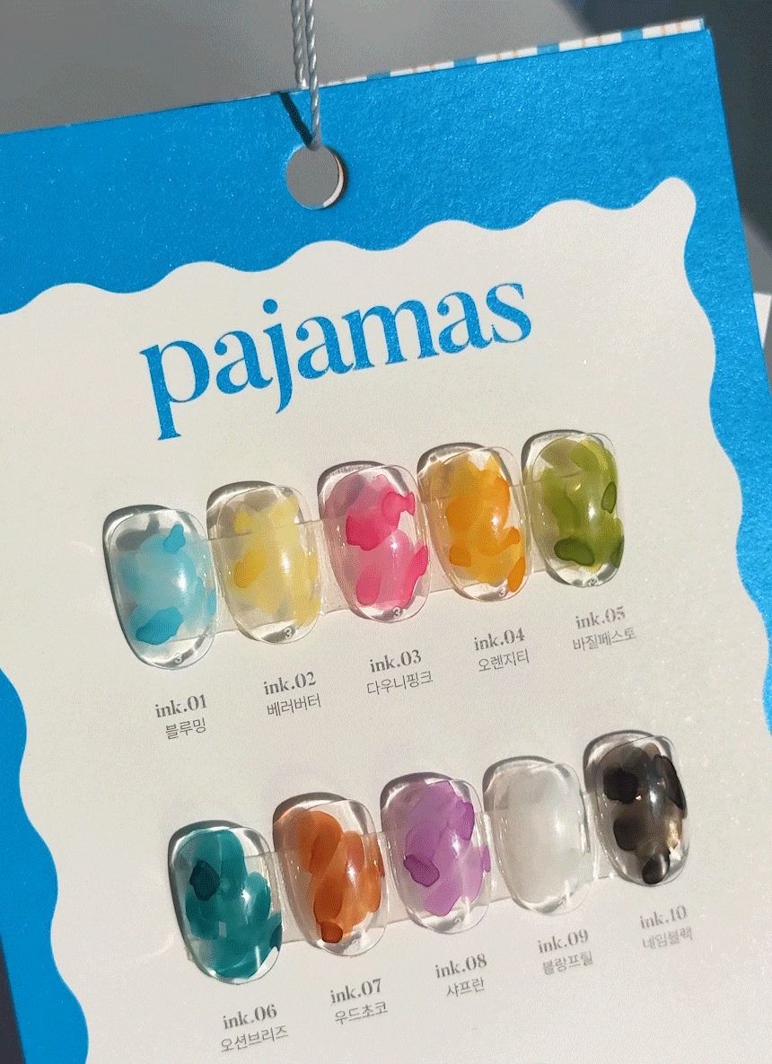 Yogurtnail Kr. - Pajamas Ink Collection (Individuals/Full set)