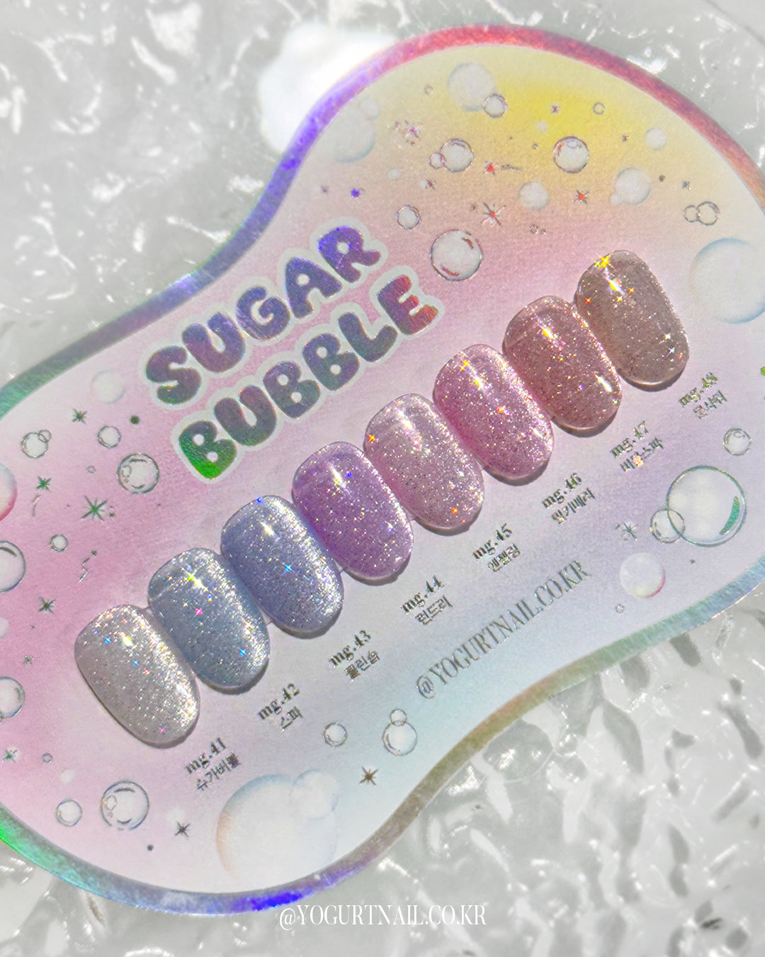Yogurtnail Kr. - Sugar Bubble Magnetic Collection (Individuals/Full set)