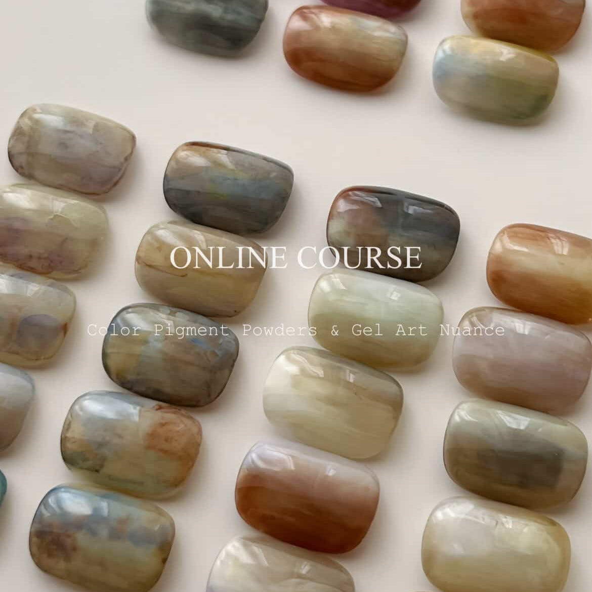 perukā - Online Course | Colour Pigment Powders & Gel Art Nuance