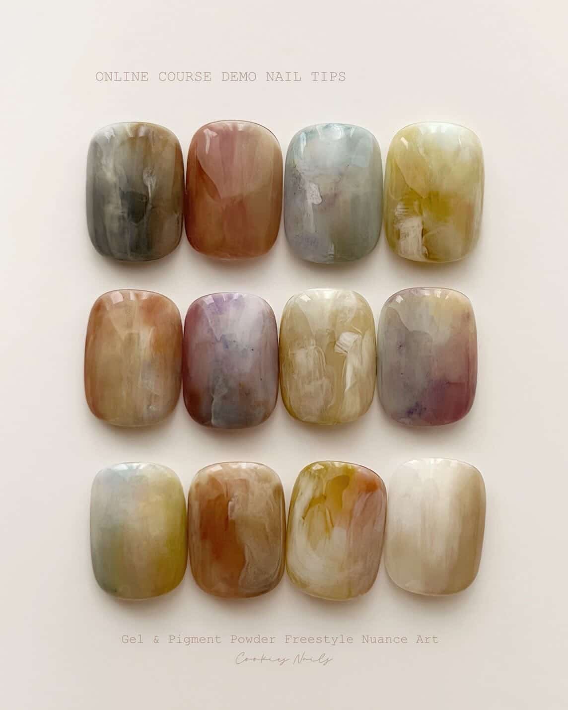 perukā - Online Course | Colour Pigment Powders & Gel Art Nuance