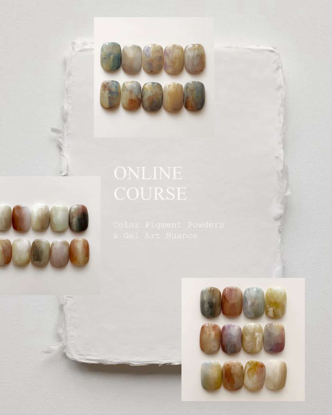 perukā - Online Course | Colour Pigment Powders & Gel Art Nuance