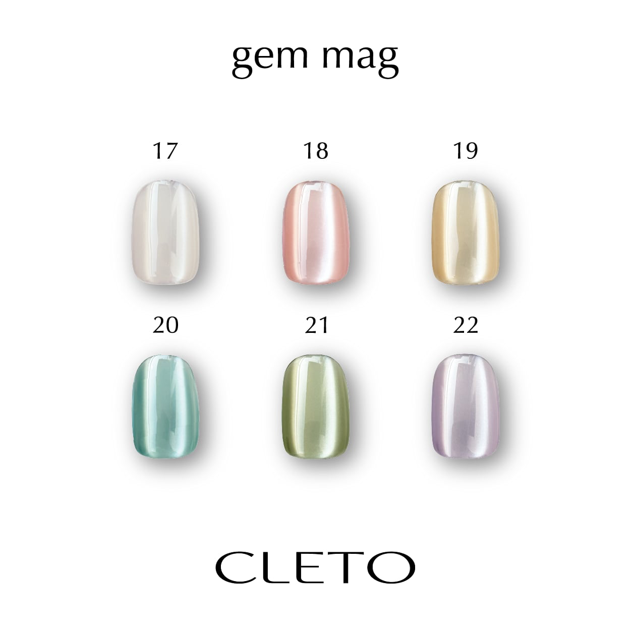 (NEW) CLETO - Gem Mag set #3 (17-22)