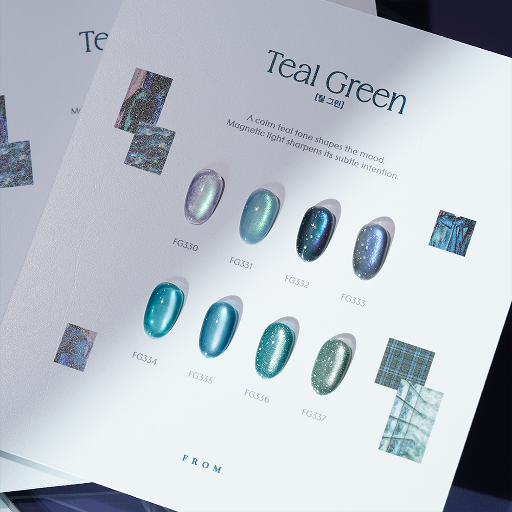 FROM THE NAIL - TEAL GREEN Collection (Individuals/Full set)