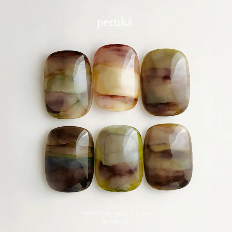 peruka - Non-wipe Watercolour Matte Top Gel (TPO free, HEMA free)