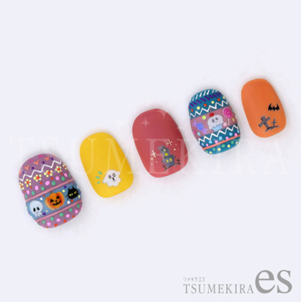 Tsumekira (es) - Tiny Spooky Halloween Nail Sticker