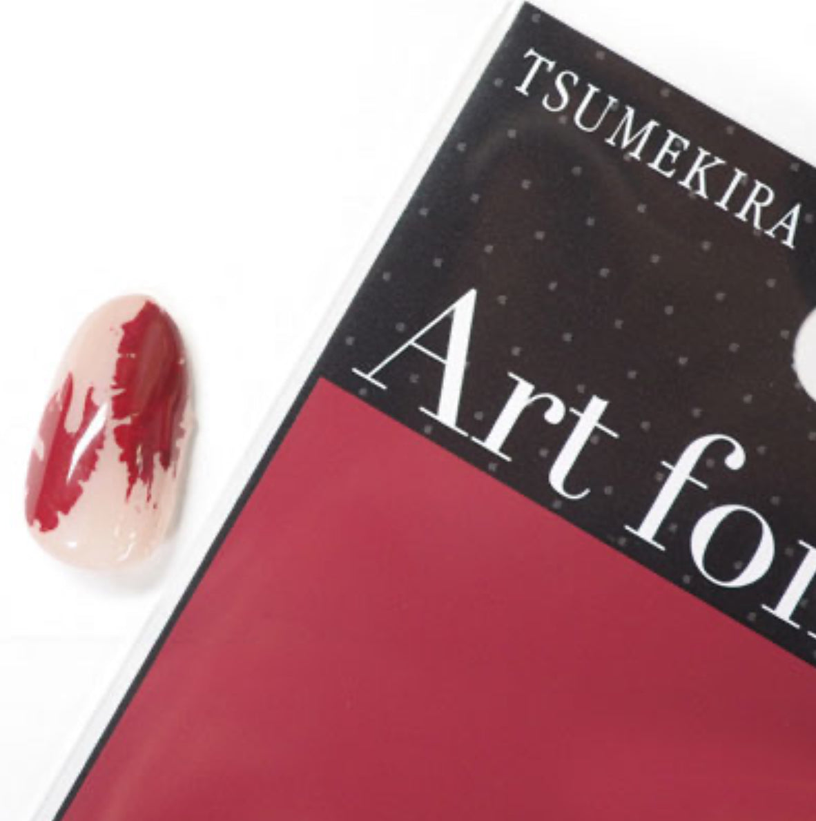 Tsumekira - Art Foil Baked Red