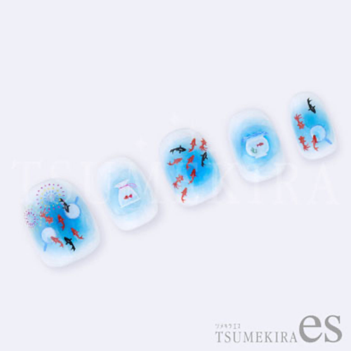 Tsumekira (es) - Summer Festival Nail Sticker