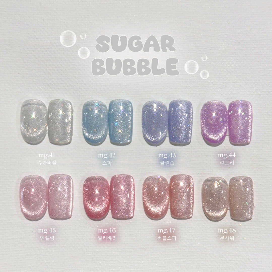 Yogurtnail Kr. - Sugar Bubble Magnetic Collection (Individuals/Full set)