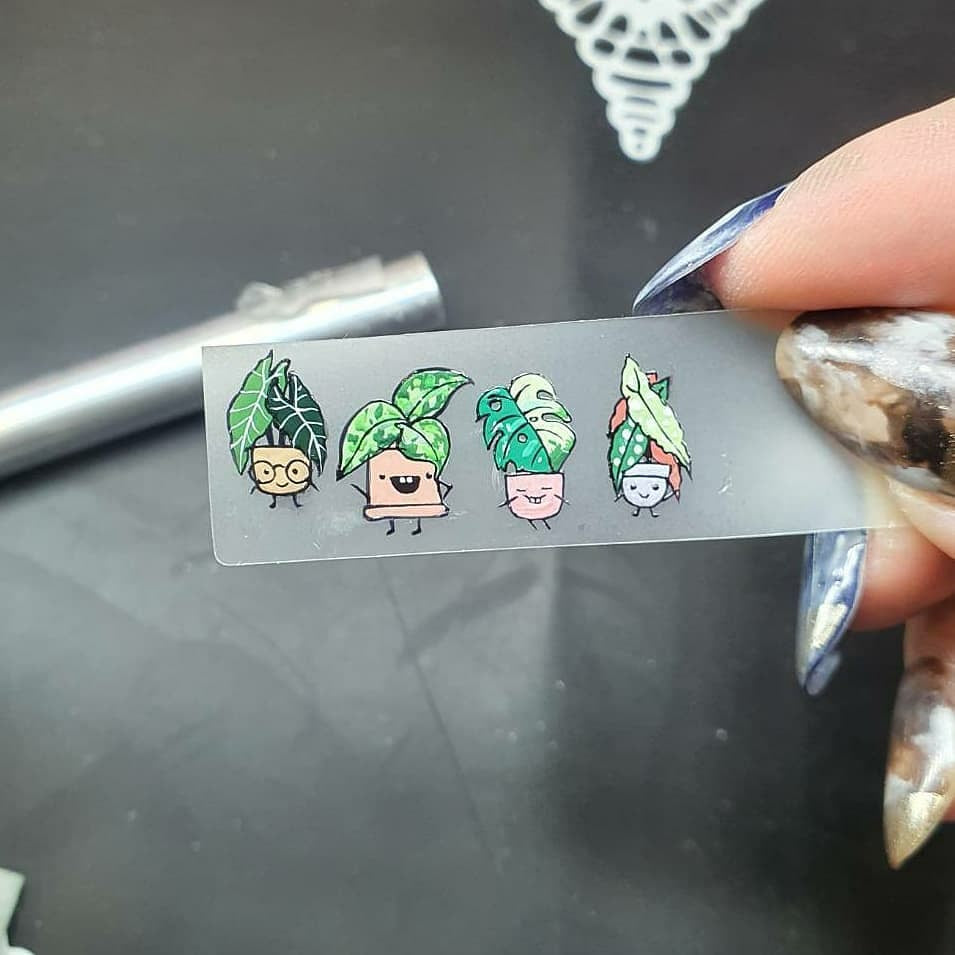 Tsumekira - Plain Sheet Sticker