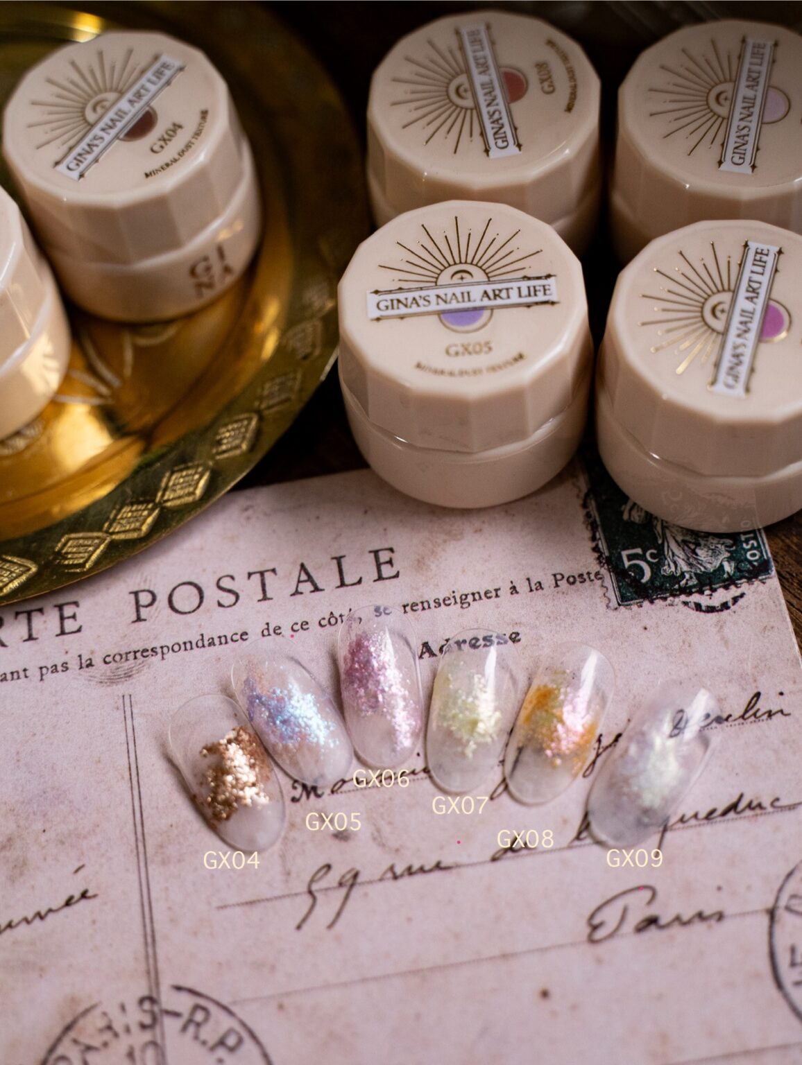 Gina - Mineral Dust Textured Gel  (5 colours)