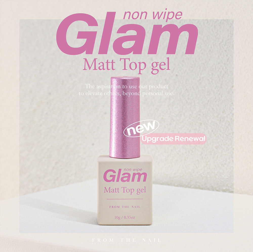 FROM THE NAIL - GLAM Non-wipe Matt Top Gel *Renewal