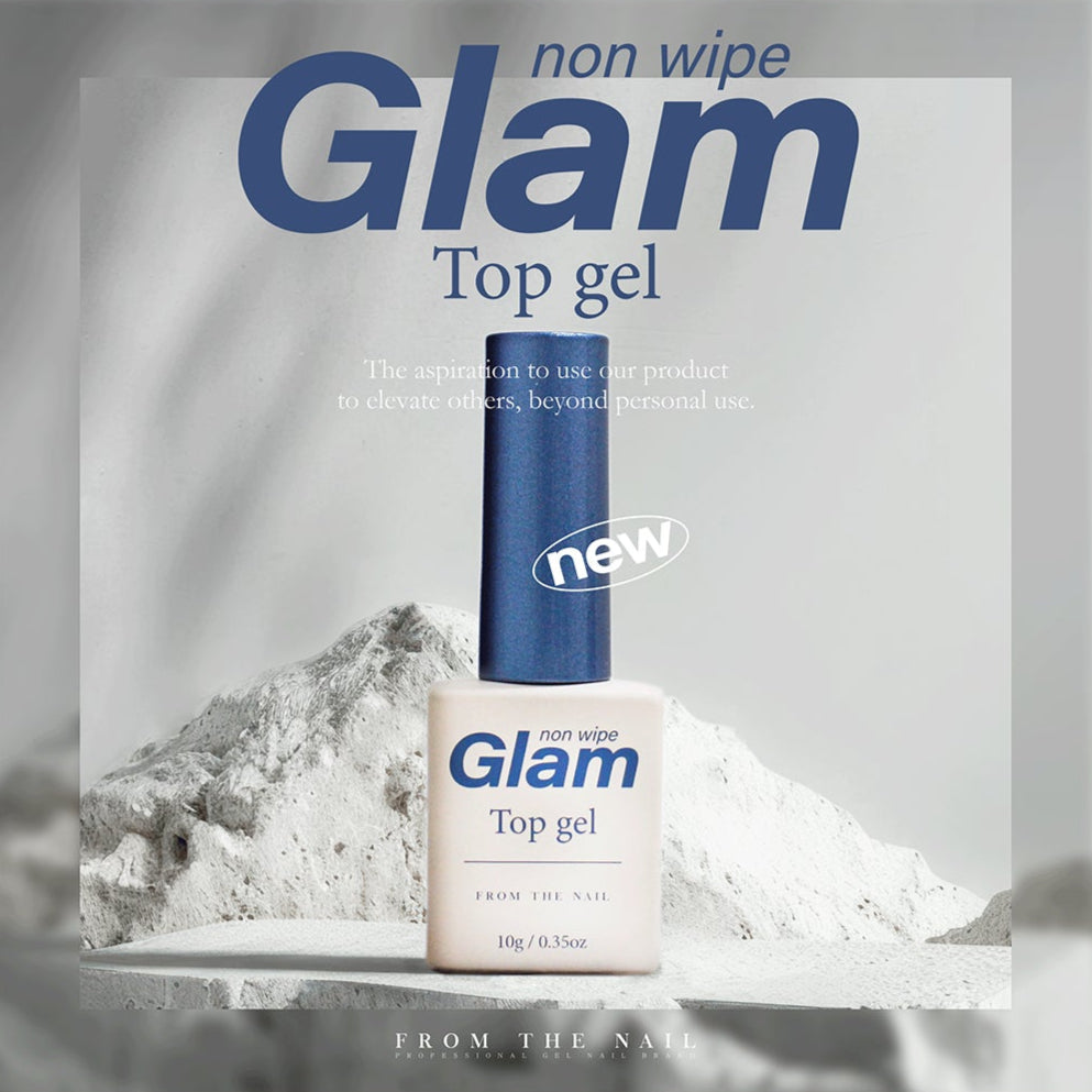 FROM THE NAIL - GLAM Non-wipe Top Gel *Renewal