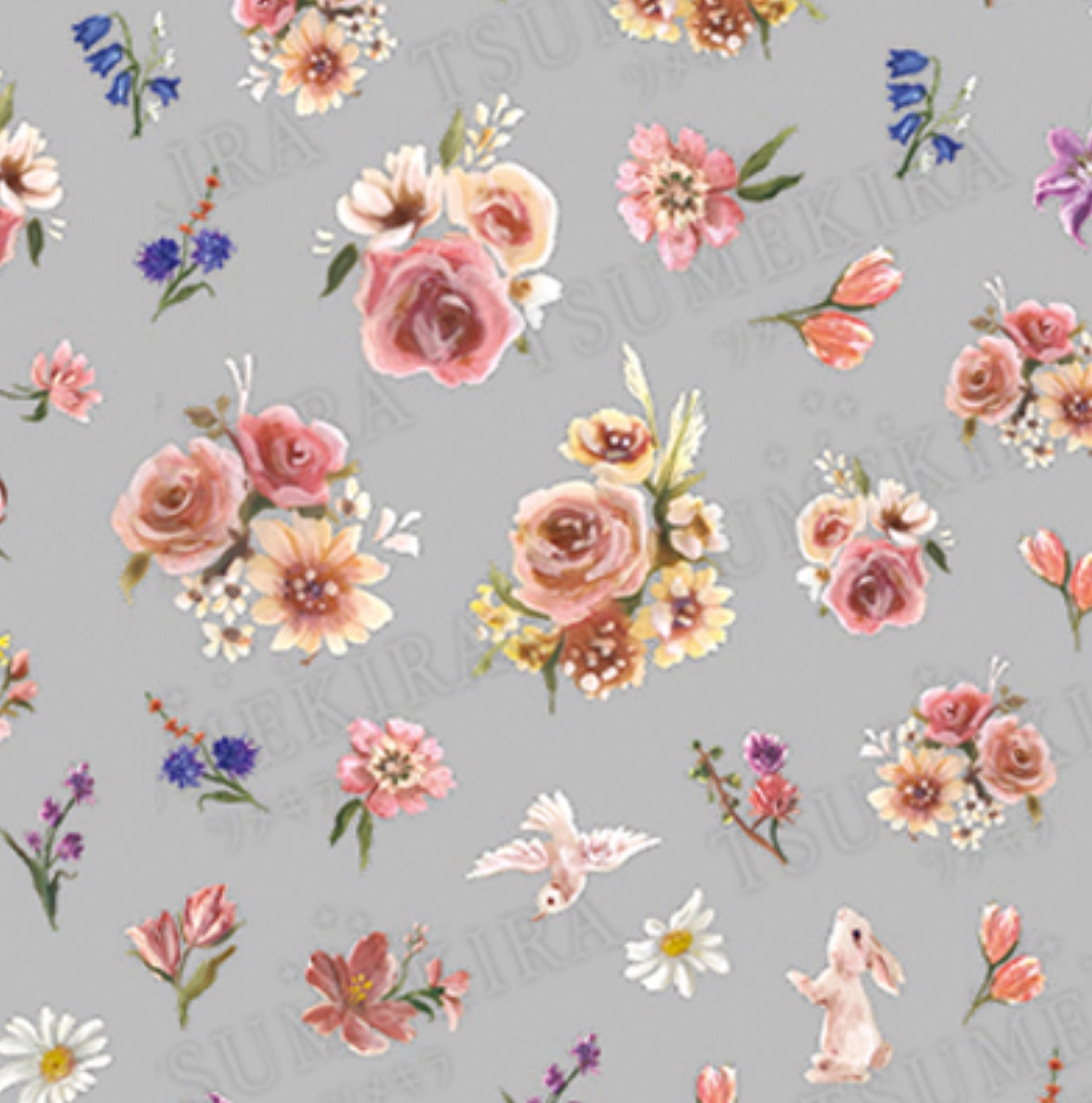 Tsumekira - Bloom with Grace Nail Sticker