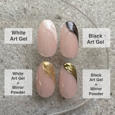 T-gel Collection - White Art Gel (non-wipe)