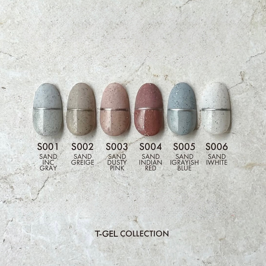 T-gel Collection - “Sand” series
