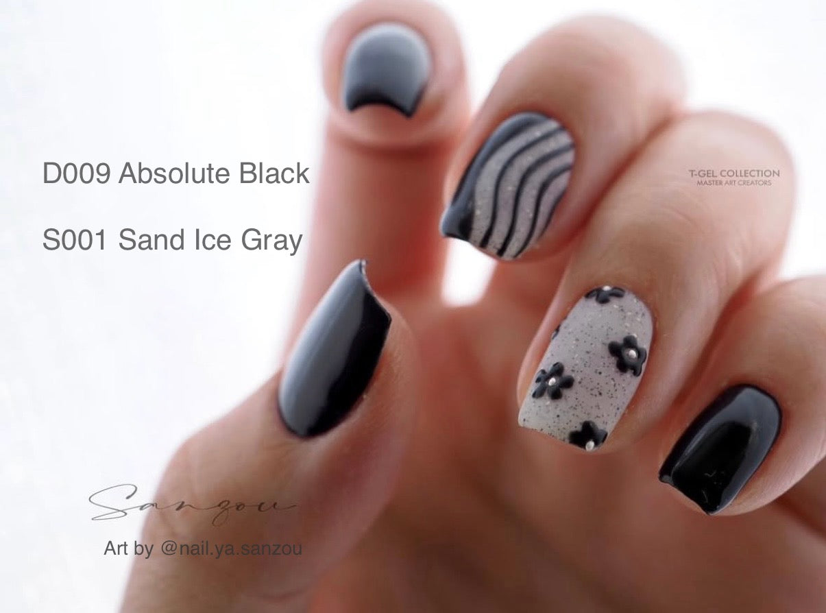 T-gel Collection - D009 Absolute Black