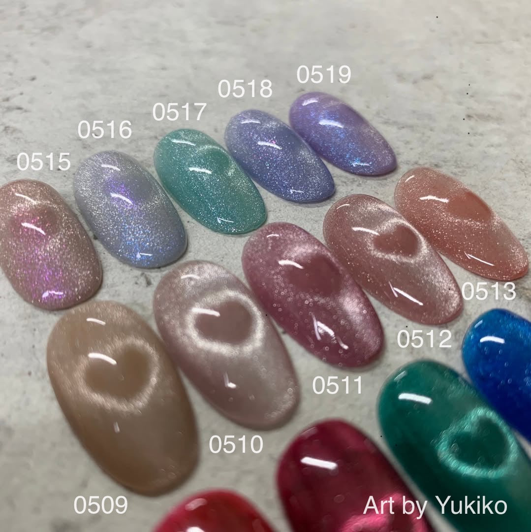 emena - MAGNETY GEL 0508-0520 (13 COLOURS SET A)