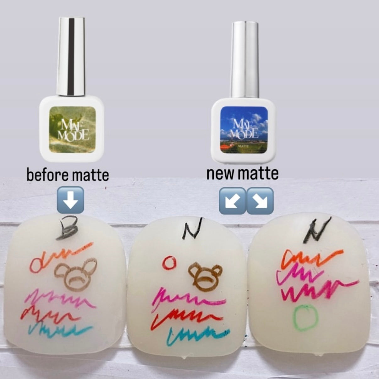 Mae Mode - Matte Top Gel