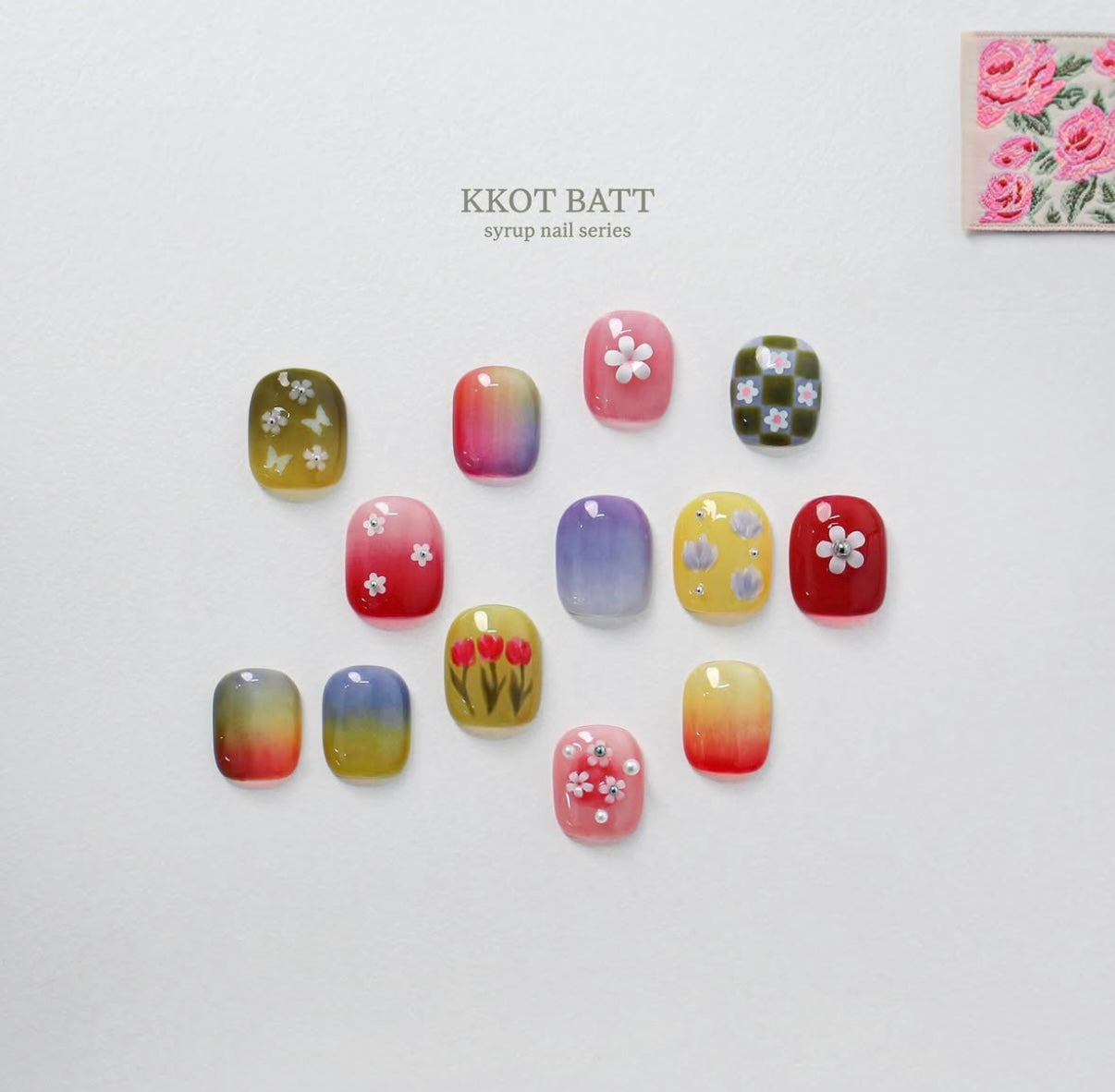 FROM THE NAIL - Flower Garden Collection (Individuals/Full set)
