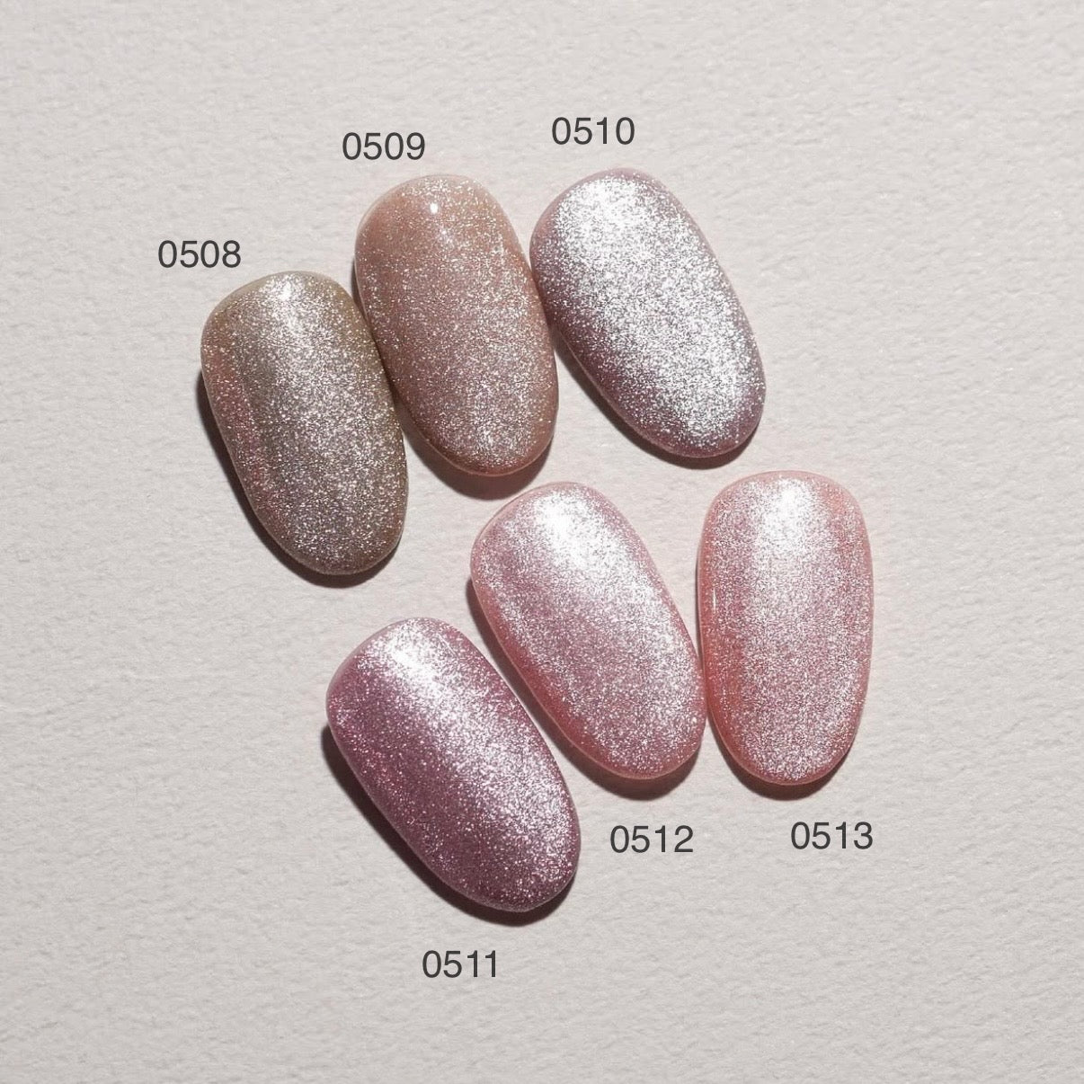 emena - MAGNETY GEL 0508-0520 (13 COLOURS SET A)