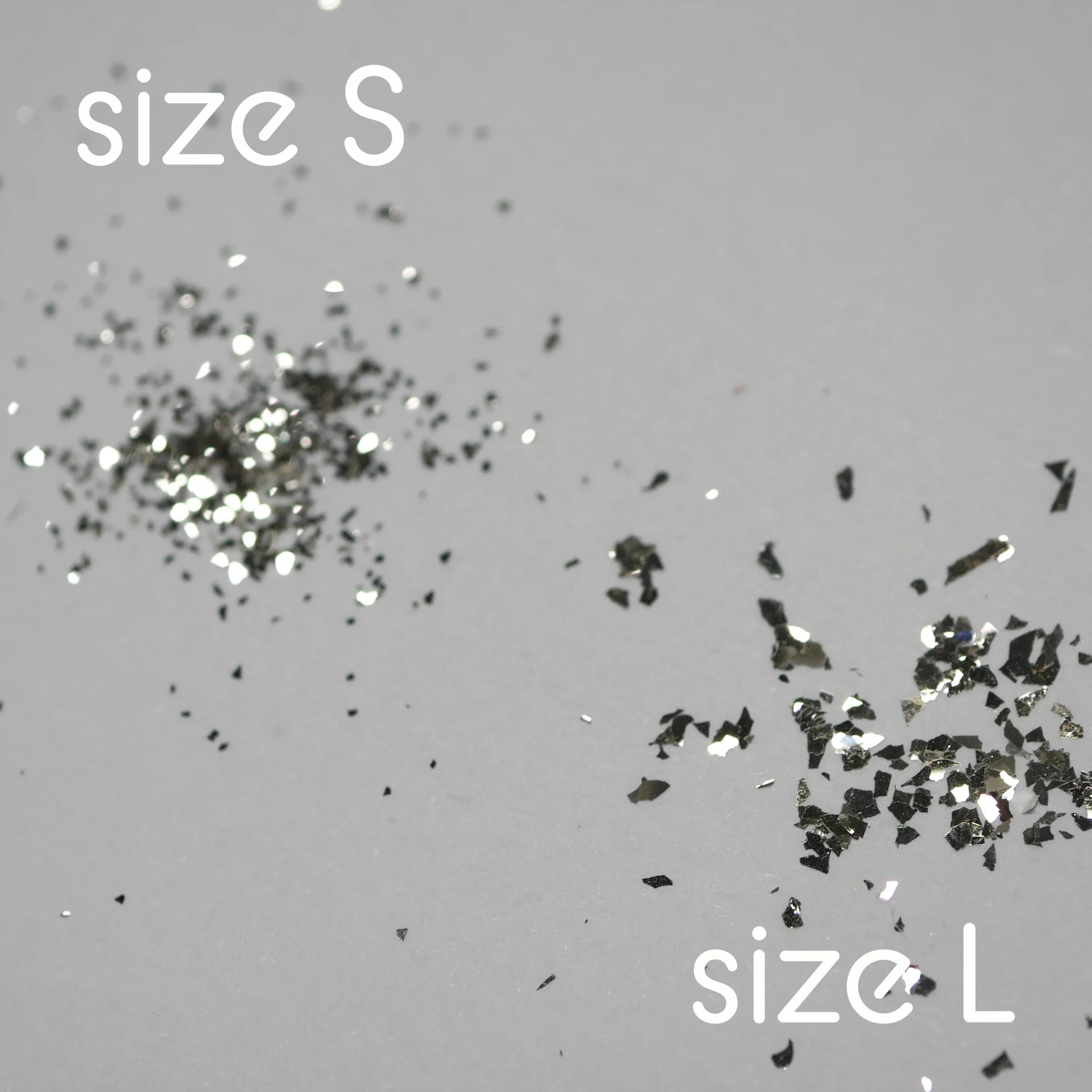 Ungu - Grease Silver Flakes (2 sizes)