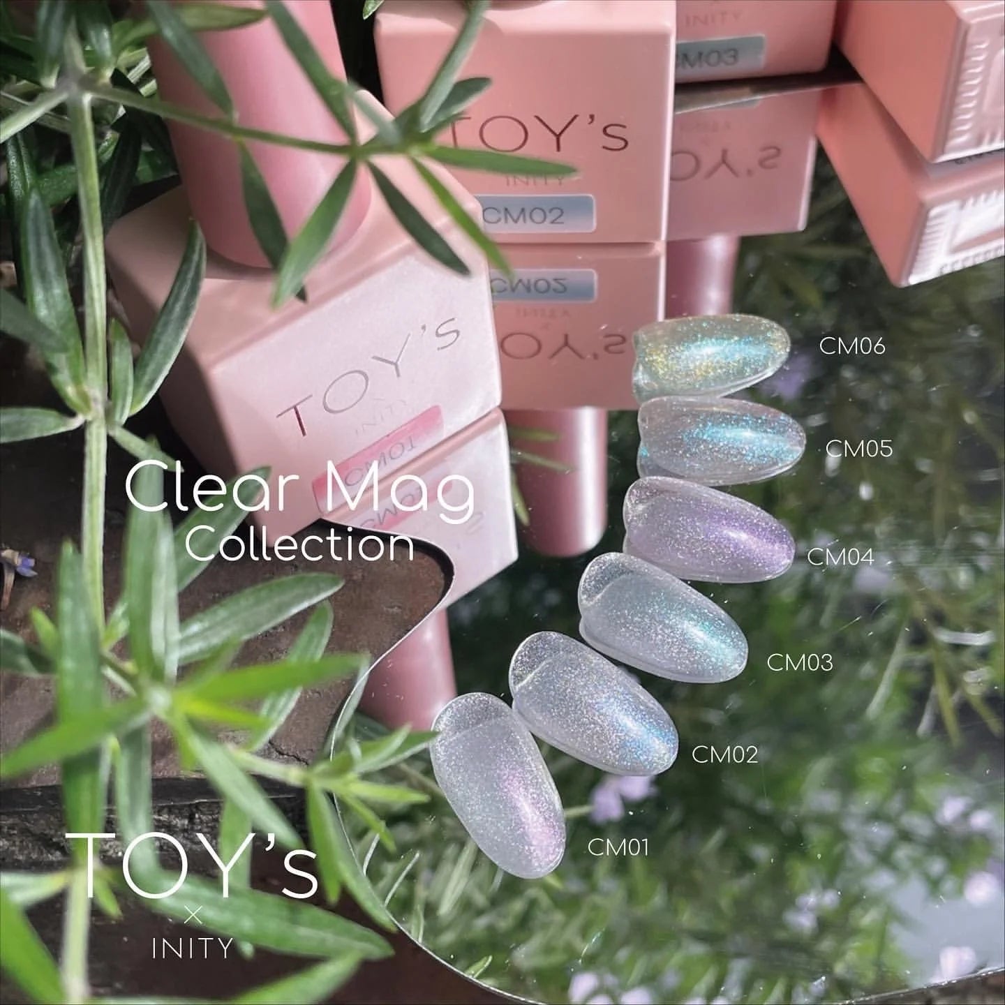 Toy’s x INITY - Clear Mag Collection (6 colours)