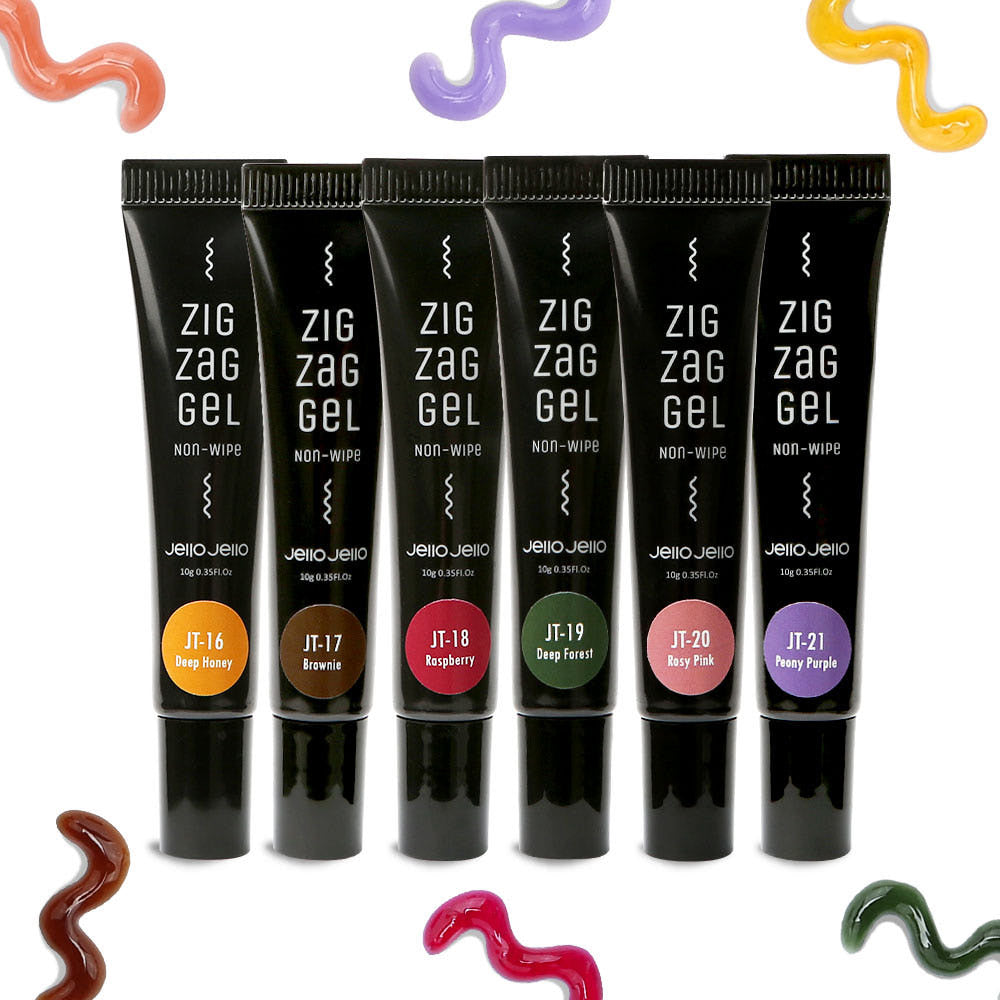 Jello Jello - Zig Zag Gel Autumn (6 colours)