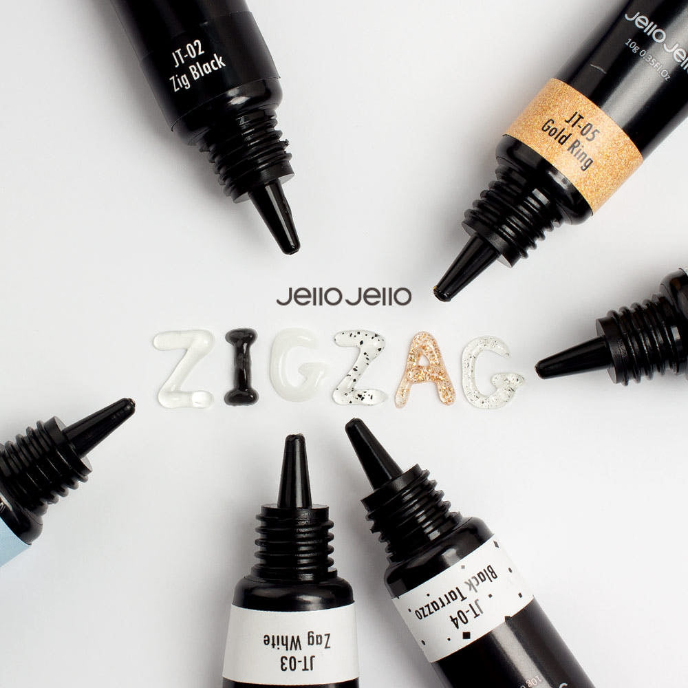 Jello Jello - Zig Zag Gel Basic (7 colours)