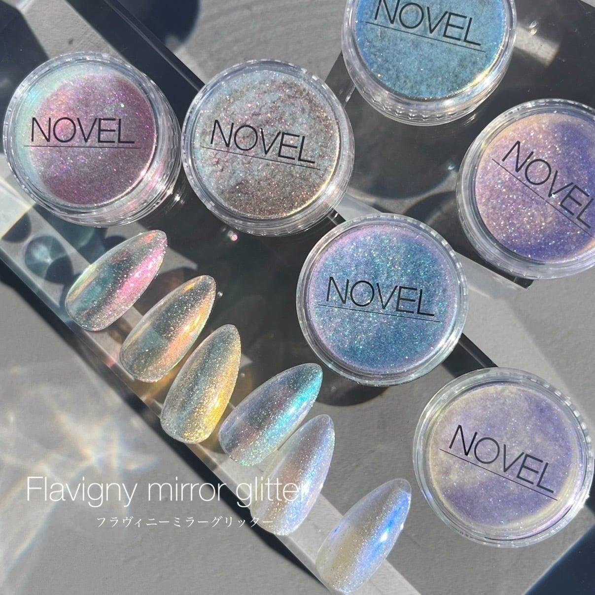 Atelier Novel - Flavigny Mirror Glitter 6pcs Set G847-852