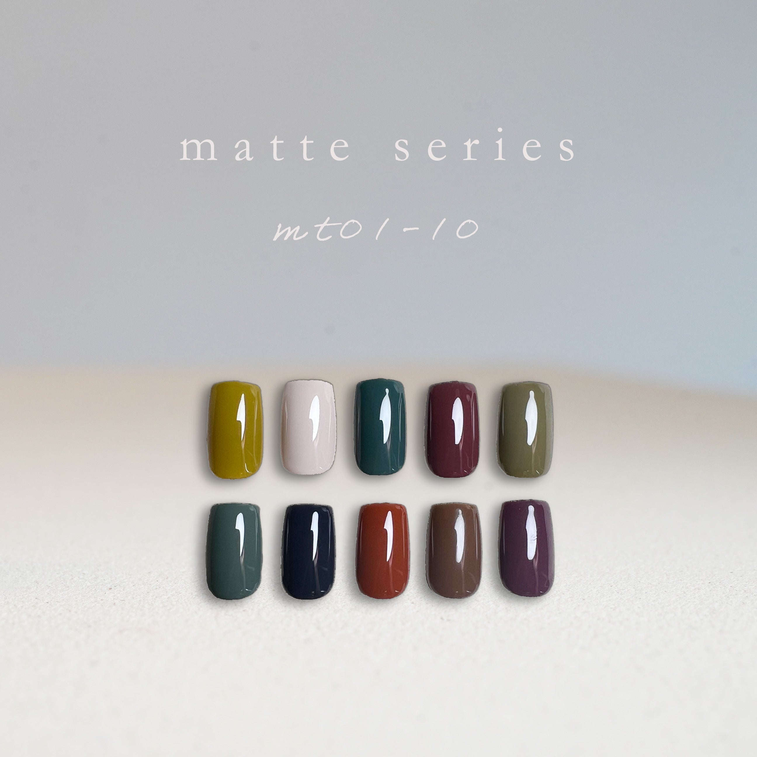 Enoi - Matte series (10 colours)
