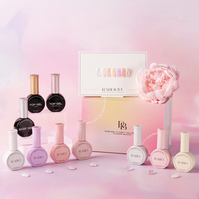 Rabo gel - Flower Bloom Collection (Individuals/Full set)