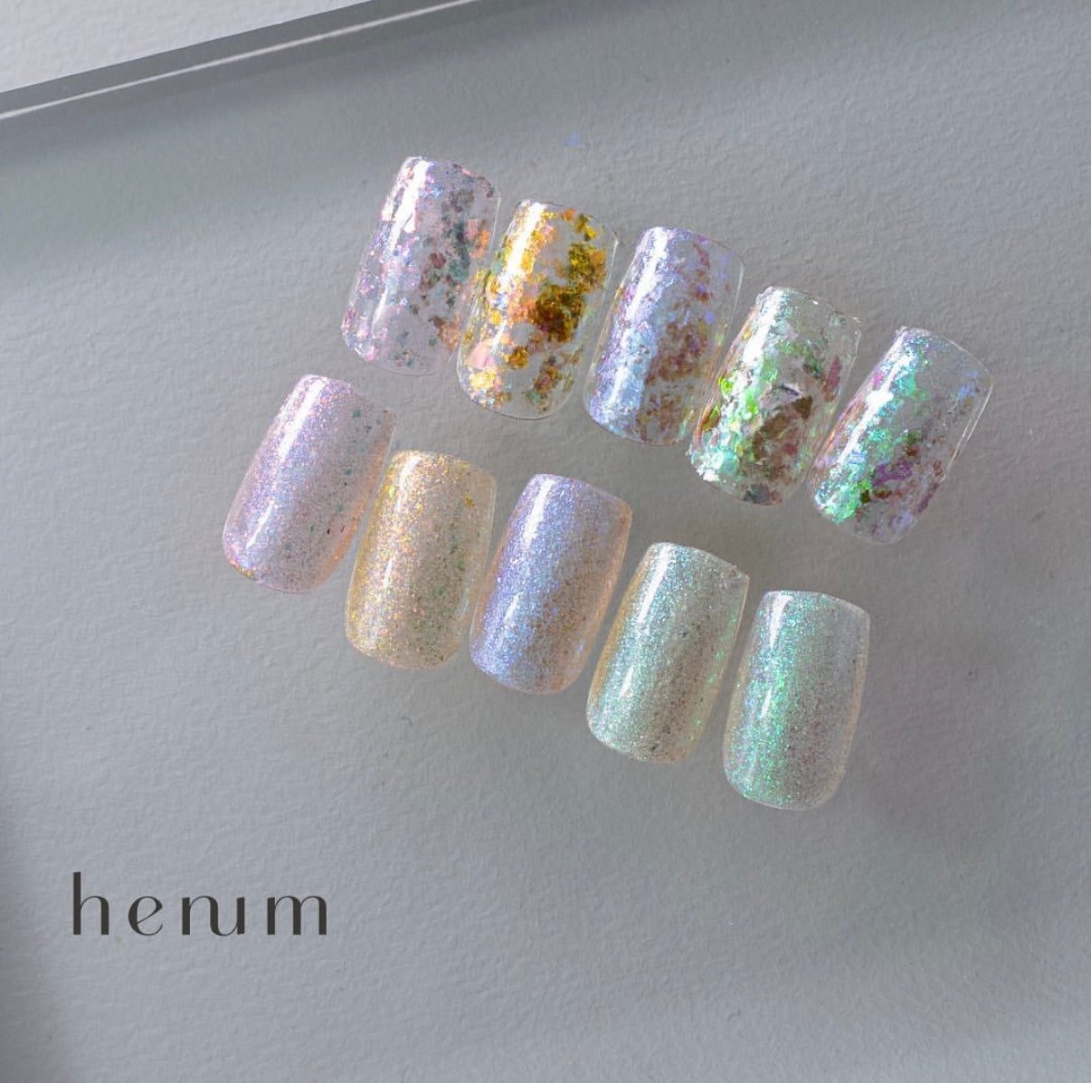 Henum - Shiny Flakes set