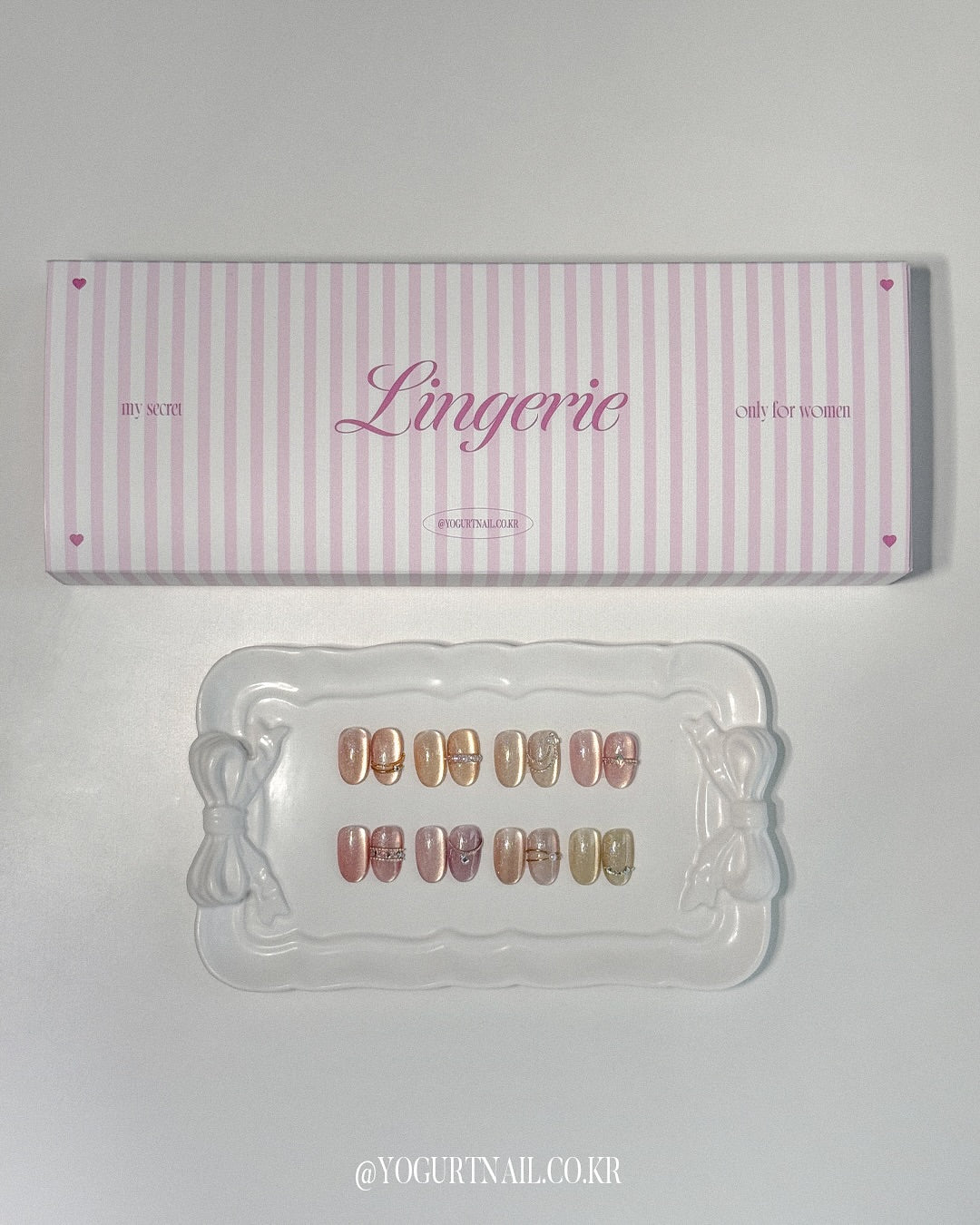 Yogurtnail Kr. - Lingerie Magnetic Collection (Individuals/Full set)