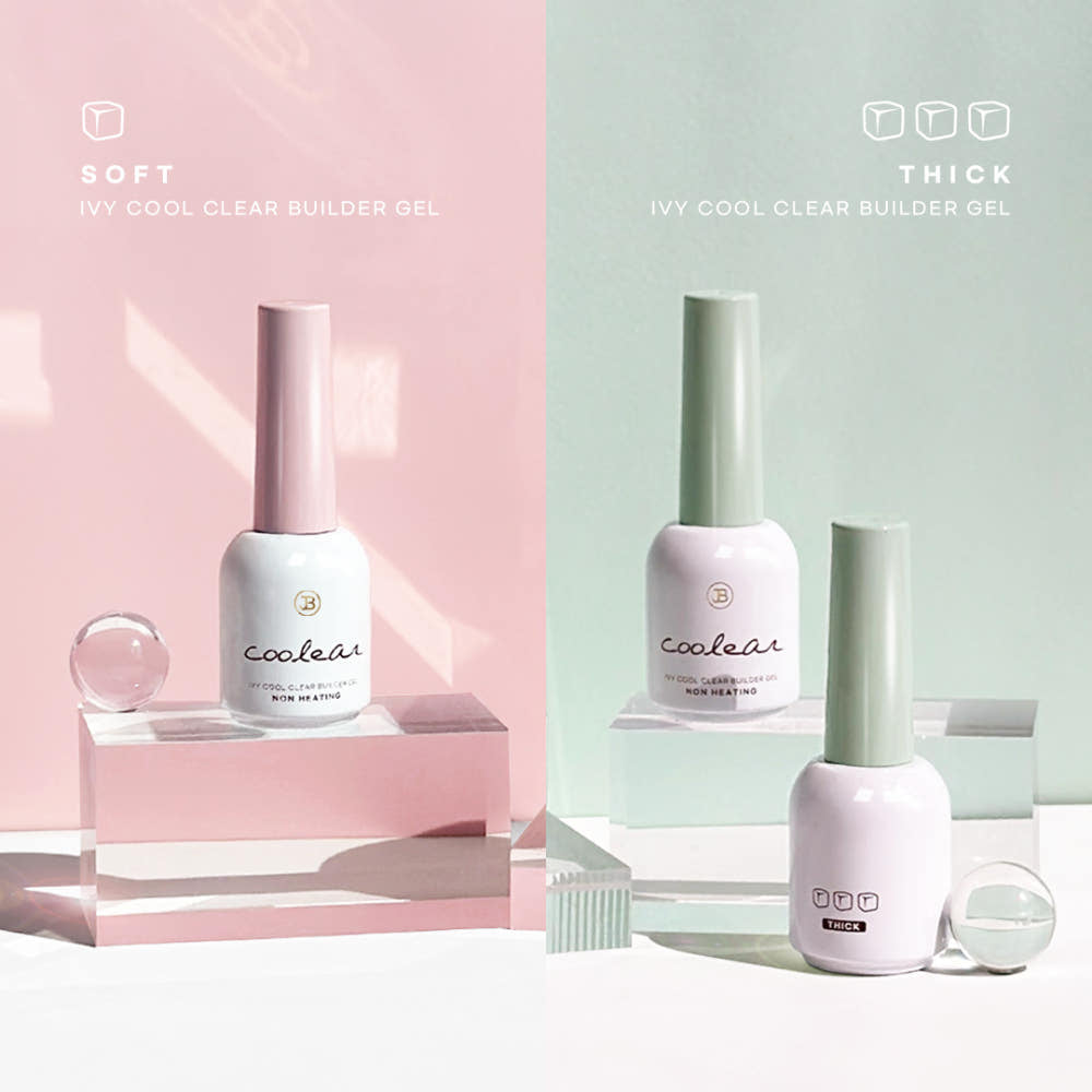 Jin.B - IVY Coolear Non-Heating Builder Gel (2 Types, 10ml)