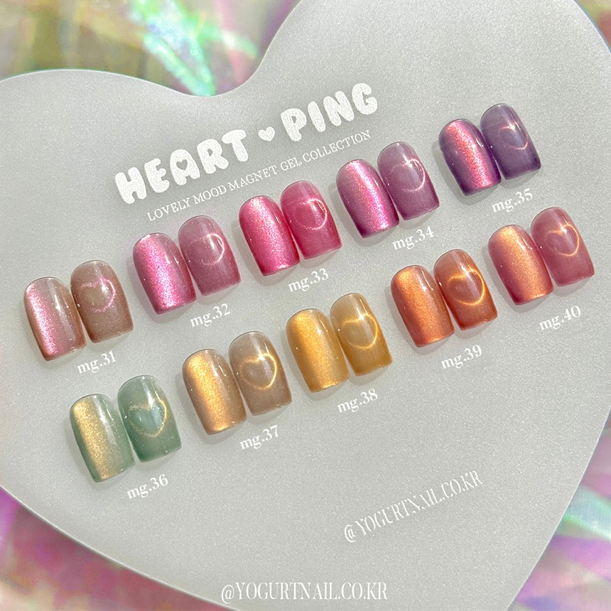 Yogurtnail Kr. - Heart Ping Collection (Individuals/Full set)
