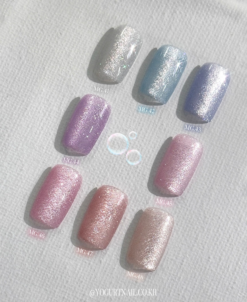 Yogurtnail Kr. - Sugar Bubble Magnetic Collection (Individuals/Full set)