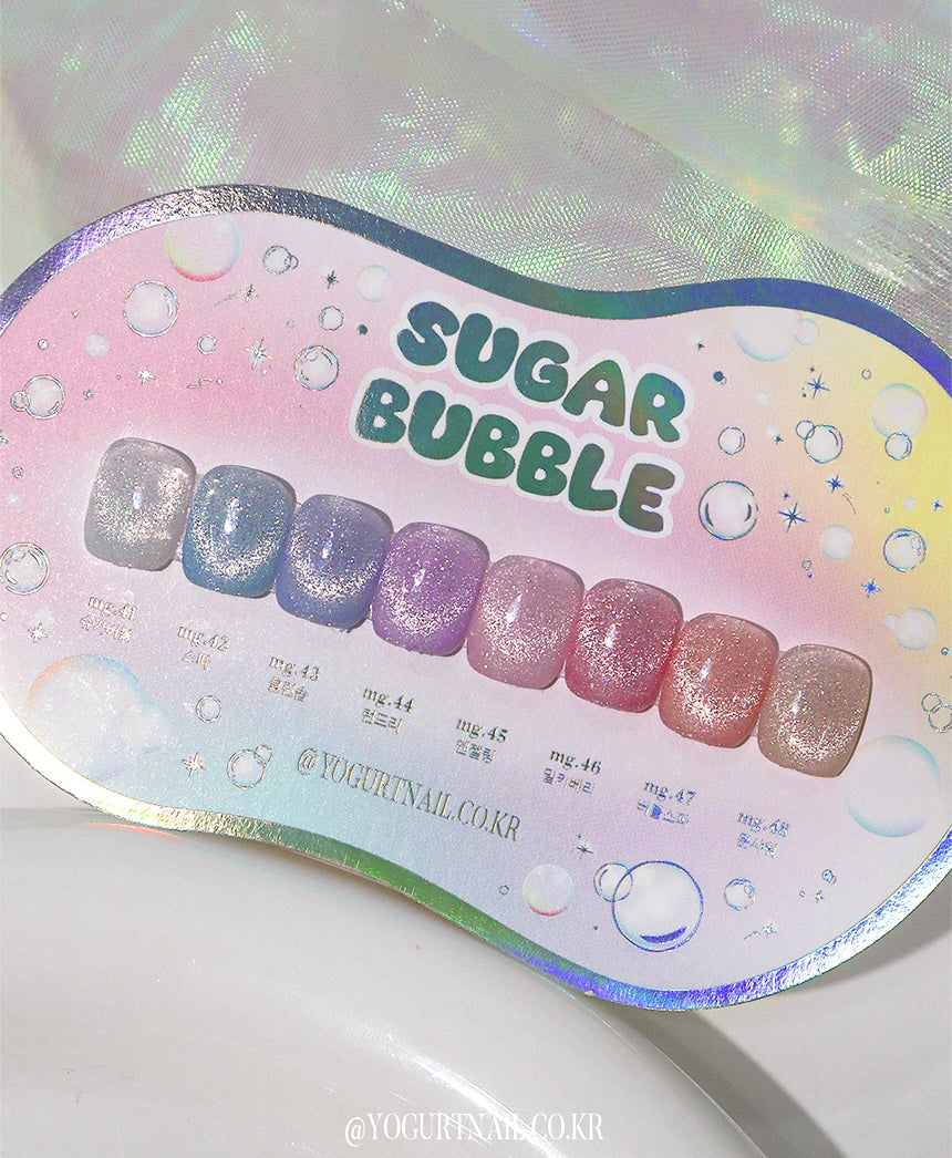 Yogurtnail Kr. - Sugar Bubble Magnetic Collection (Individuals/Full set)