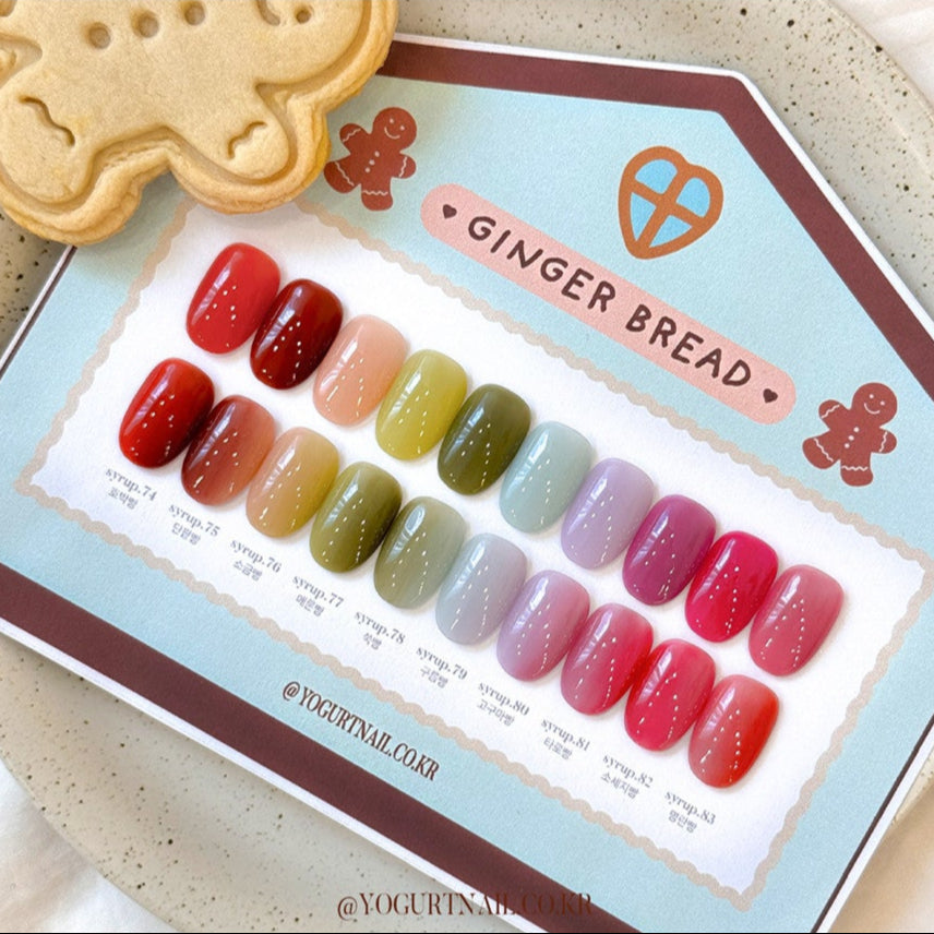 Yogurtnail Kr. - Gingerbread Collection (Individual/Full set)