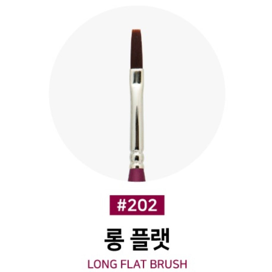 Izemi - Long Flat Brush #202