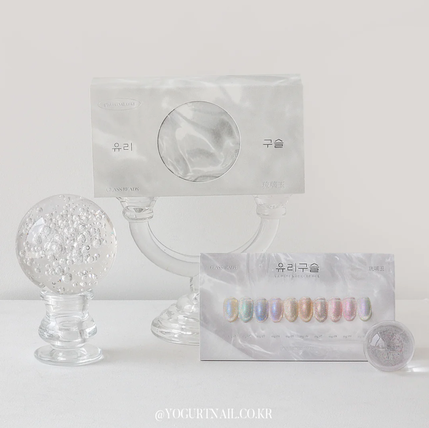 Yogurtnail Kr. - Glass Bead Magnetic Collection (Individuals/Full set)