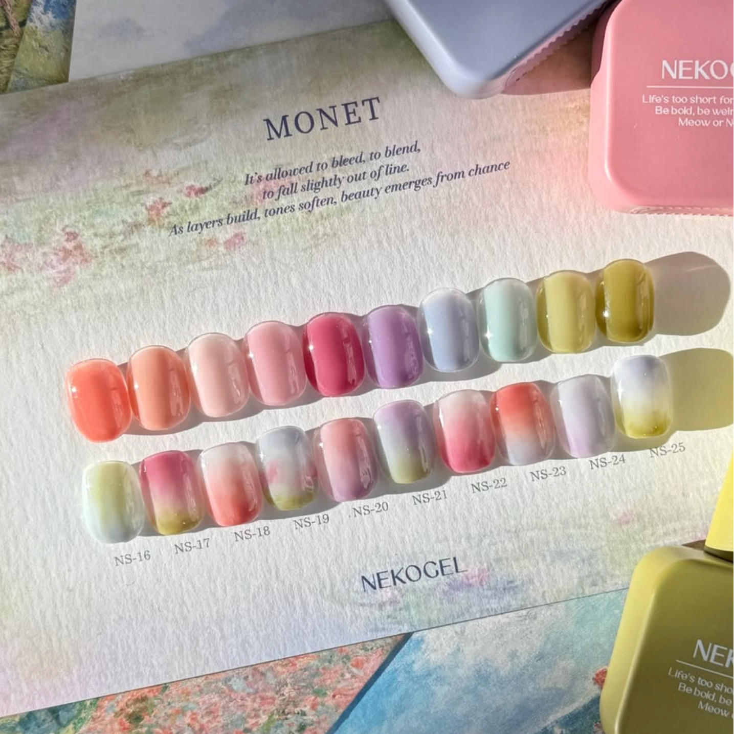 NEKOGEL - MONET (Individuals/Full set)