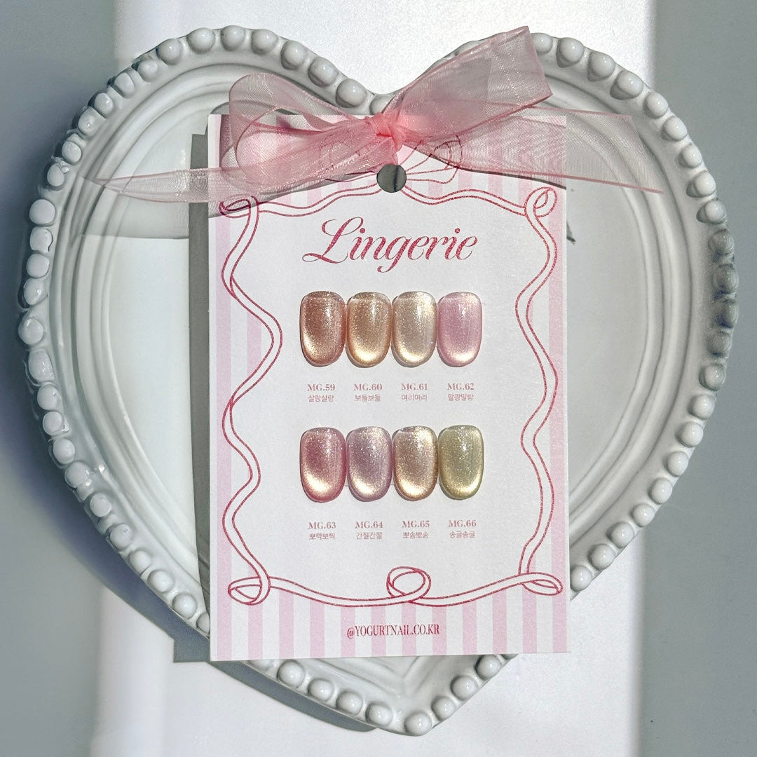 Yogurtnail Kr. - Lingerie Magnetic Collection (Individuals/Full set)