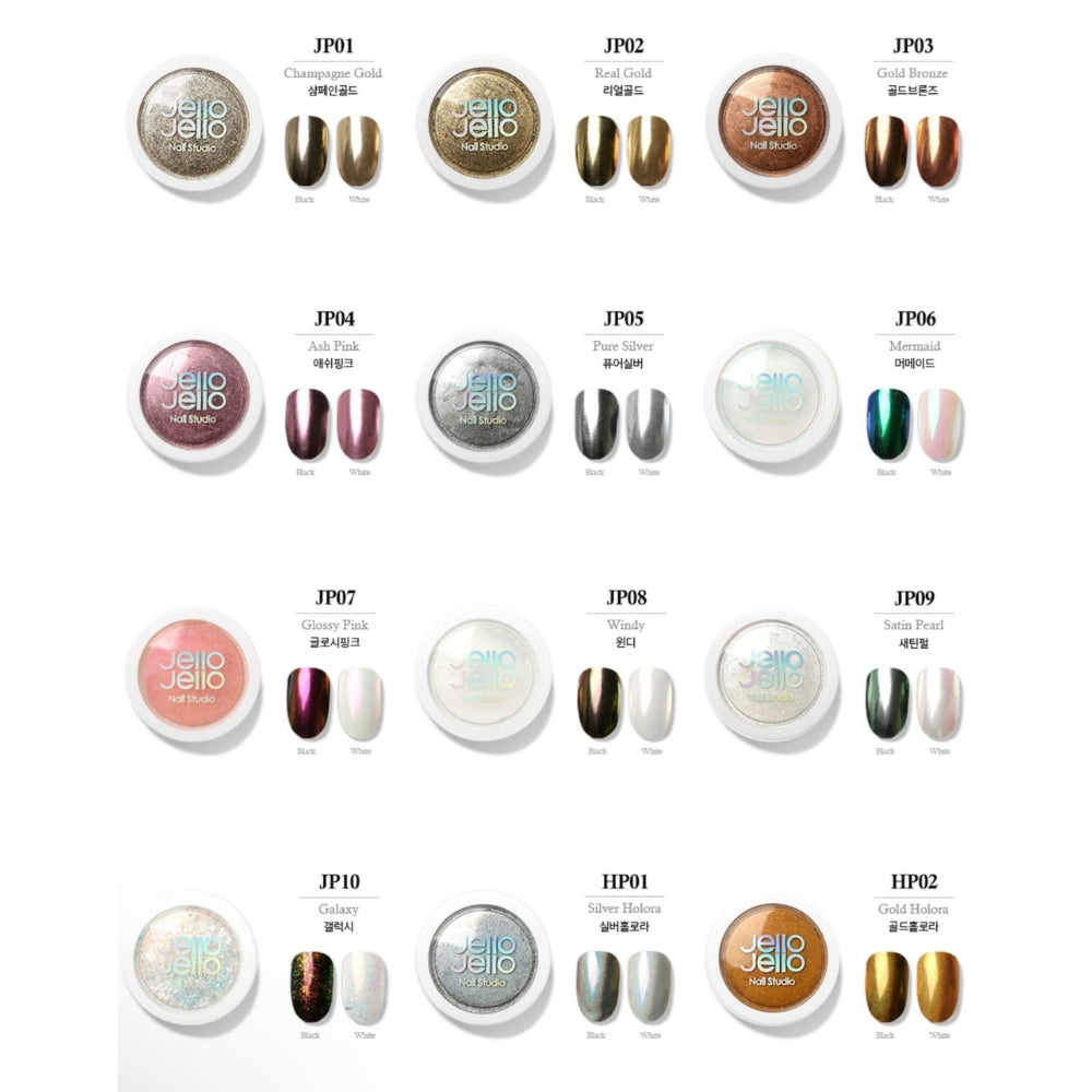 Jello Jello - Edge Beam Chrome Powder (12 Types)