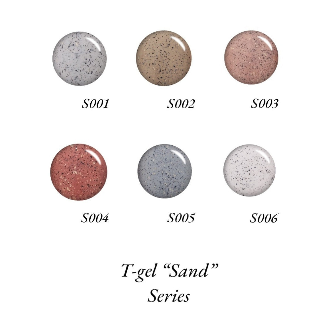 🎁 T-gel Collection - “Sand” series (100% off)