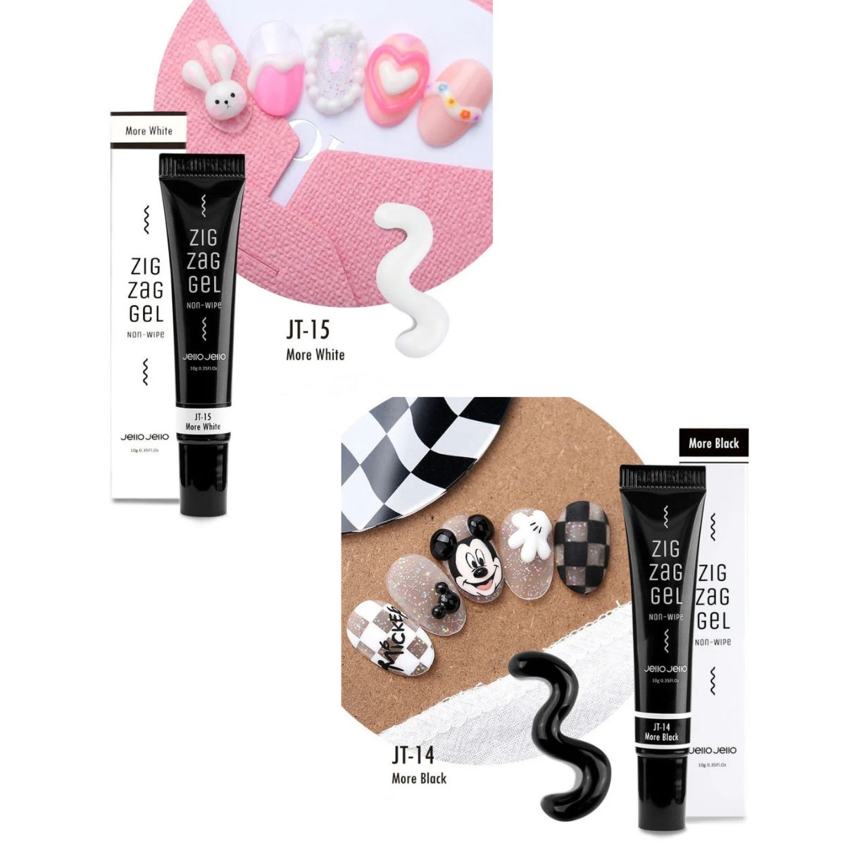 Jello Jello - Zig Zag Gel Basic (7 colours)