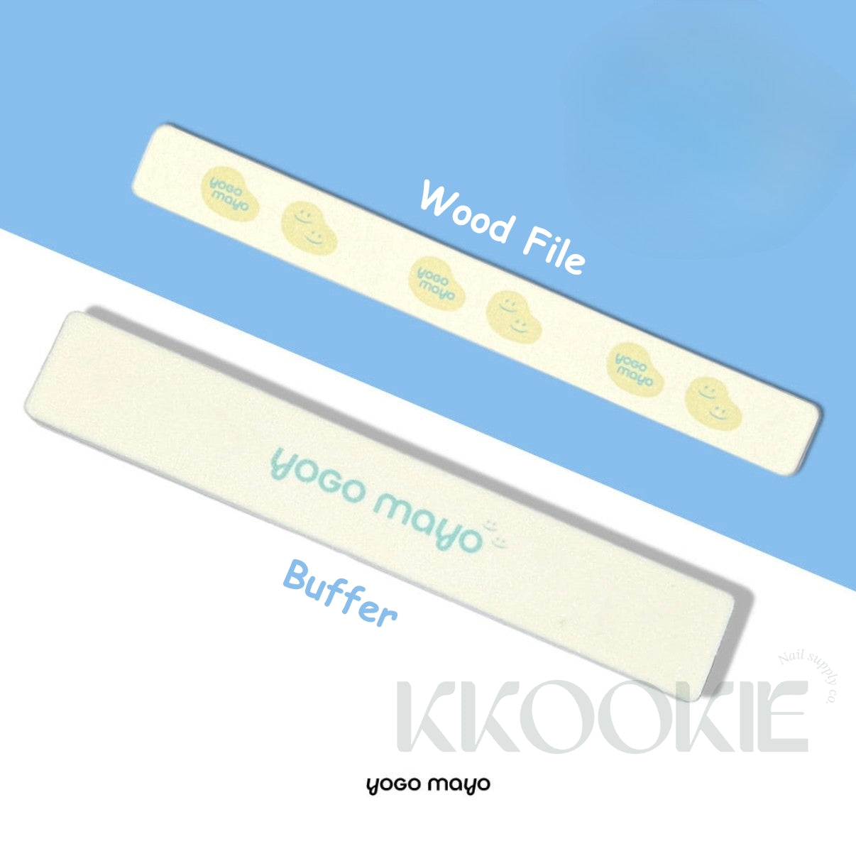YOGO MAYO - Buffer Block + Wood File (Individual/Set)