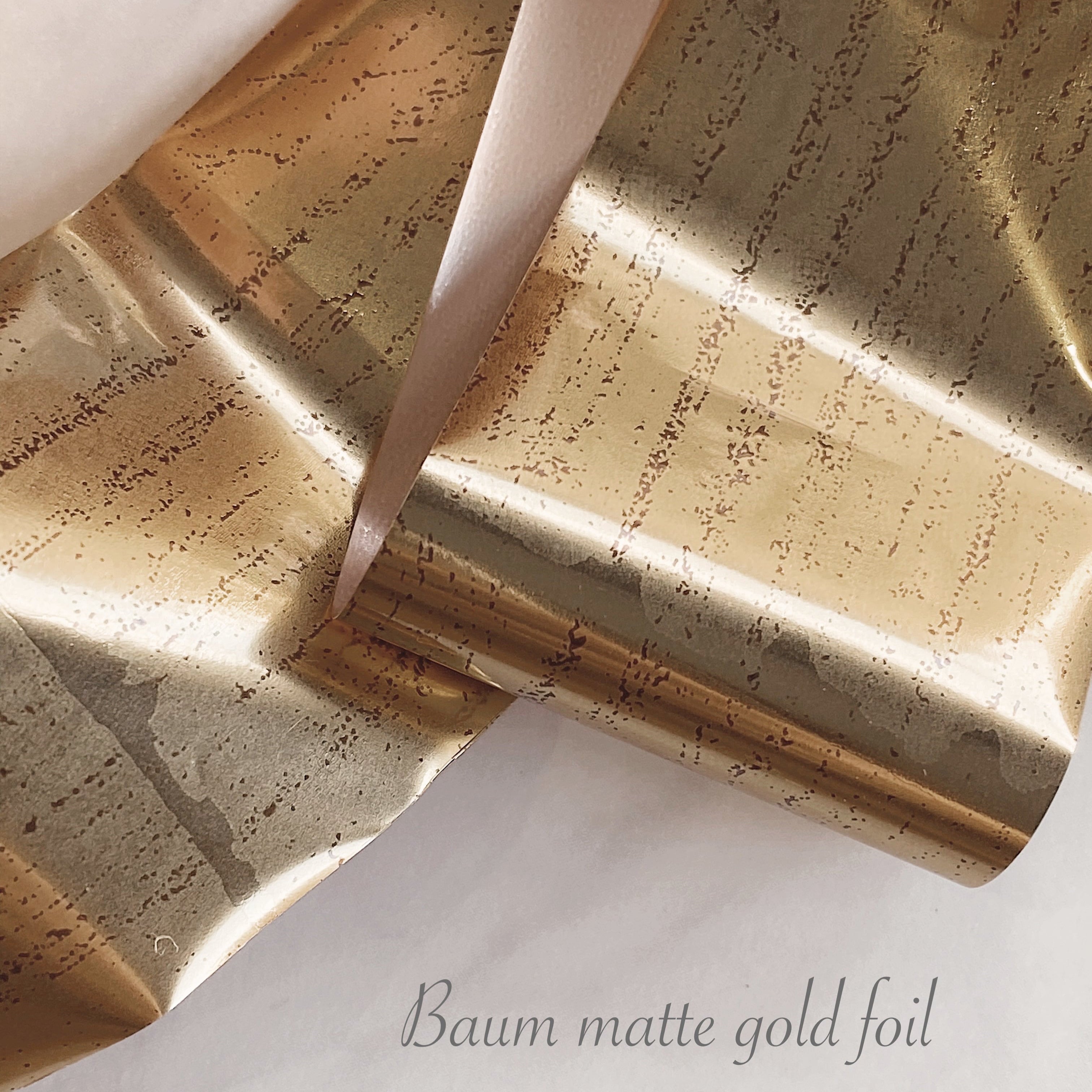 Atelier Novel - Baum Matte Gold foil F632