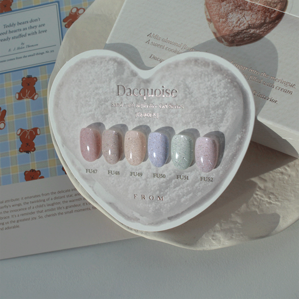 FROM THE NAIL - Dacquoise Sand & Reflective Gel Collection