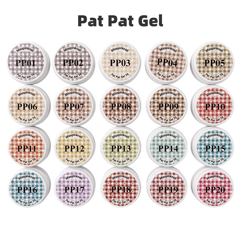 Misspinknail - Pat Pat Gel (20 colours)