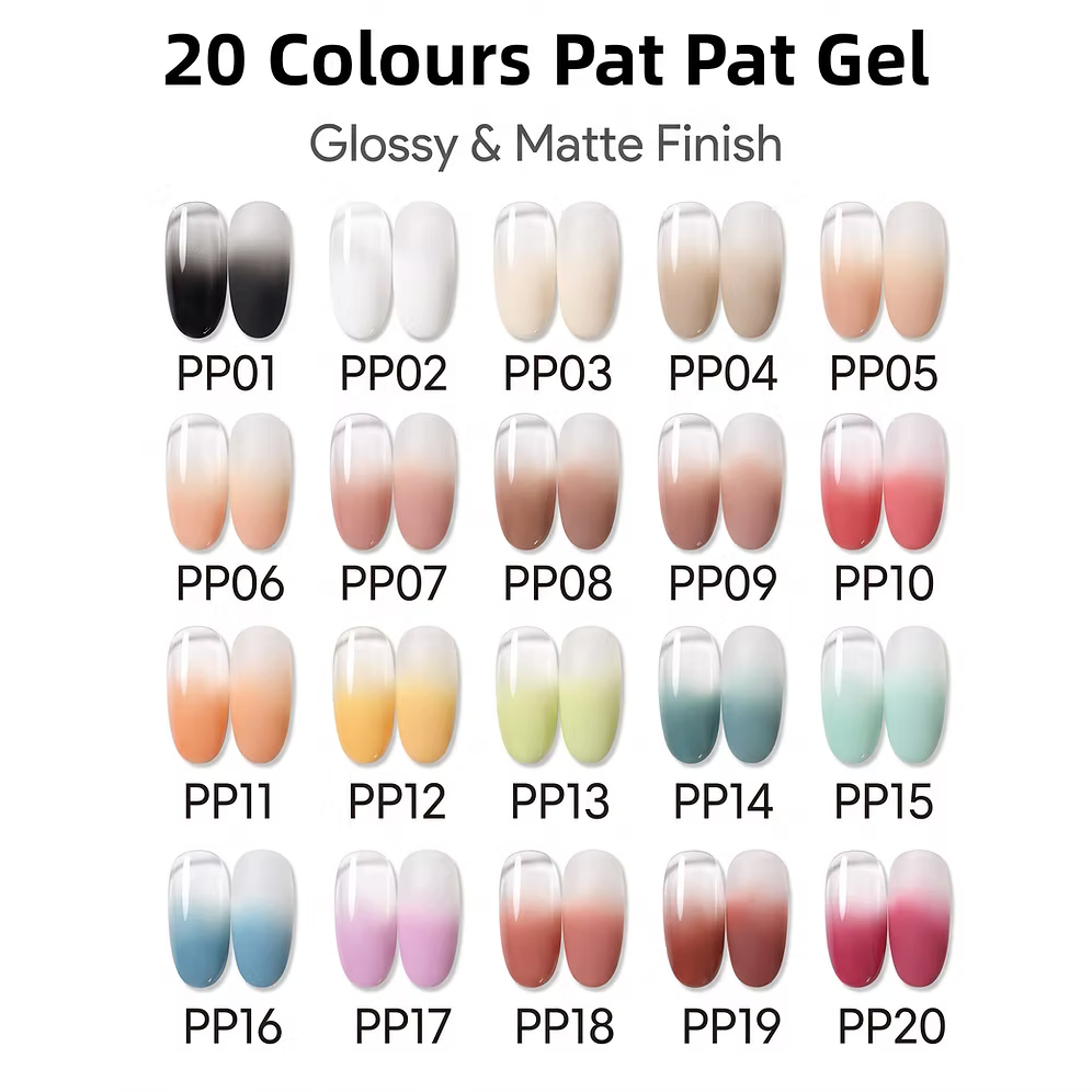 Misspinknail - Pat Pat Gel (20 colours)
